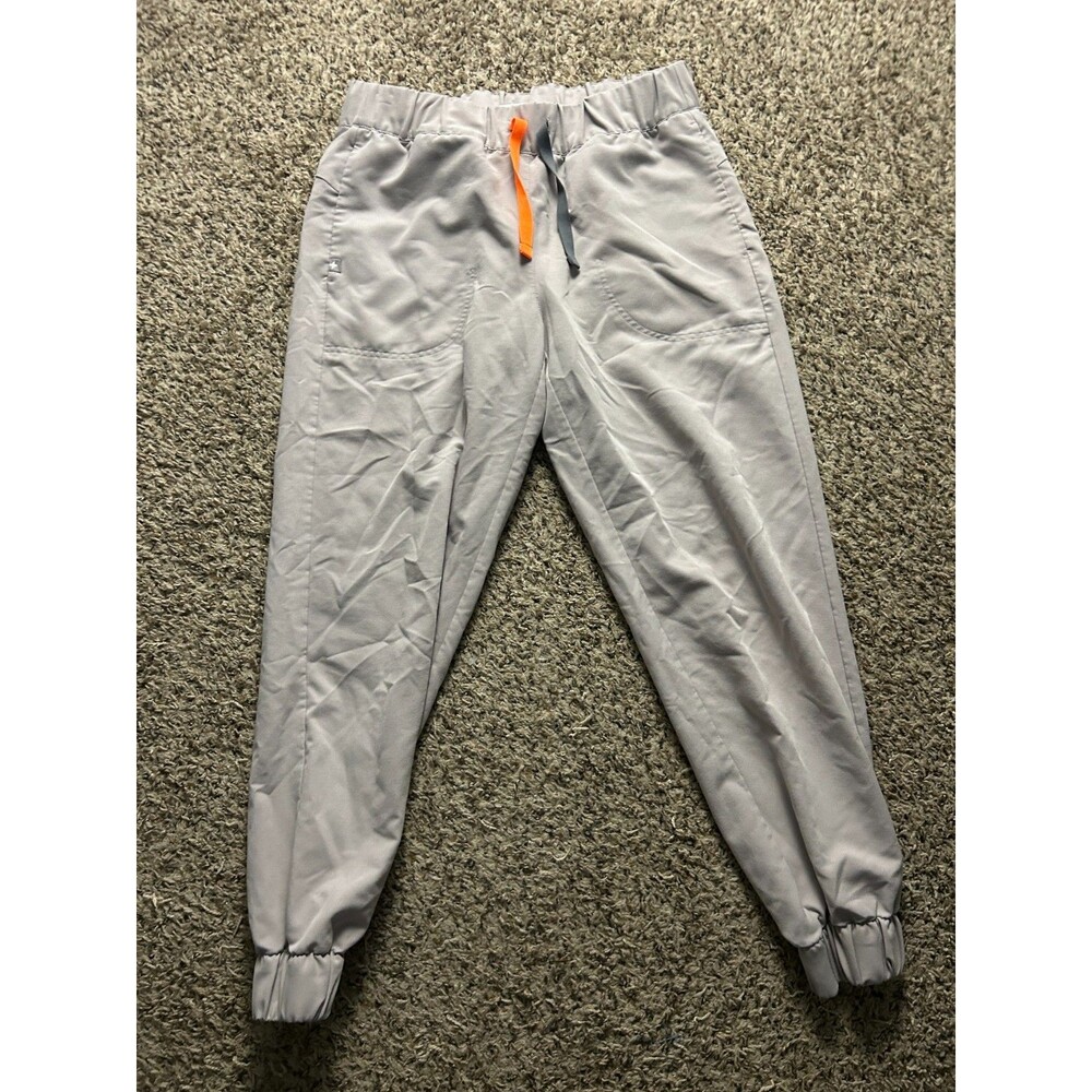 Figs Technical Collection Joggers Womens Small Light Gray Medical